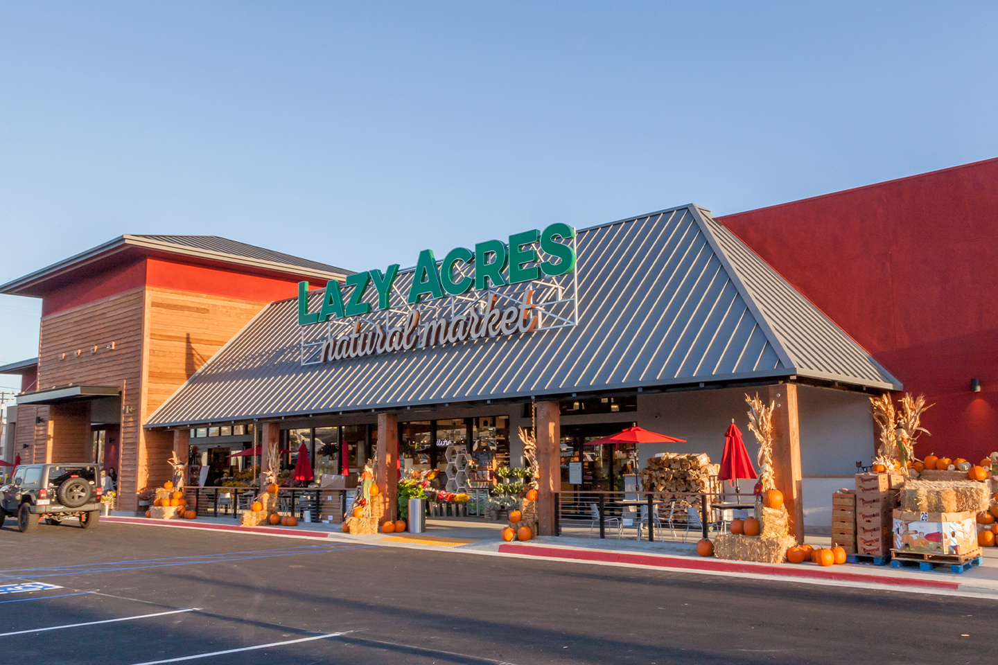 Front of Lazy Acres Store at Hermosa Beach